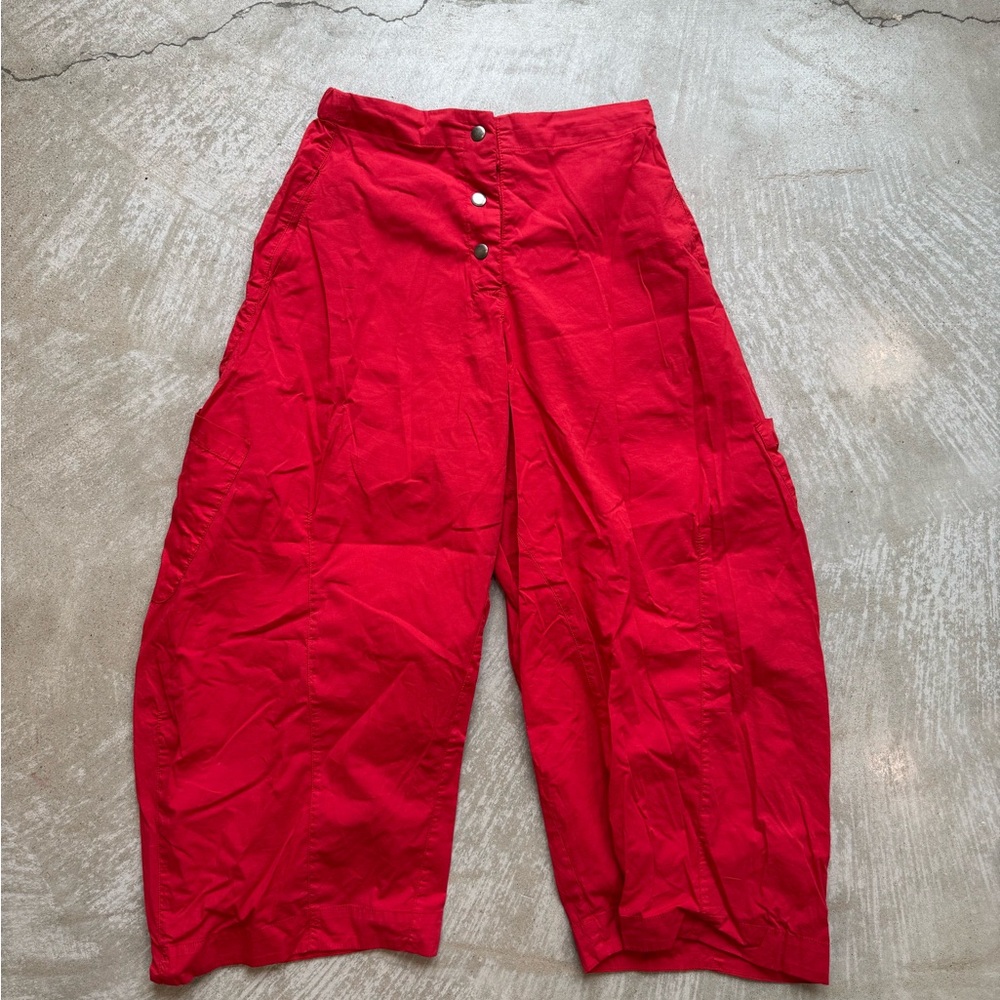Eleven Stitch Snap Front Cropped Pants NWT Size Medium
